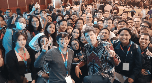 Ketemu sama Sam Altman, CEO OpenAI - ChatGPT